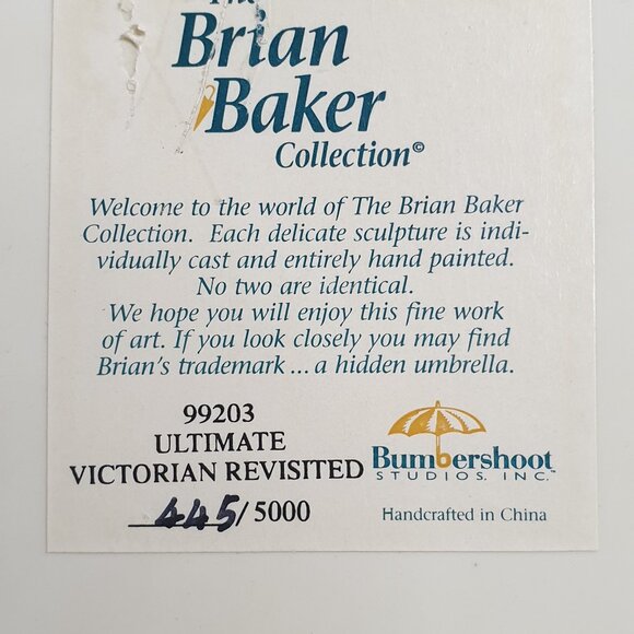 Brian Baker Collection Ultimate Victorian Revisited"Model 99203 Deja Vu … - Picture 5 of 10